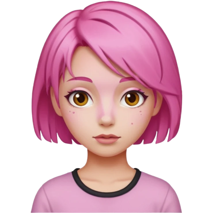 Pink girls emoji