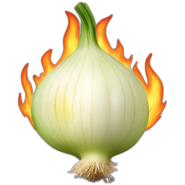 fire pray onion emoji
