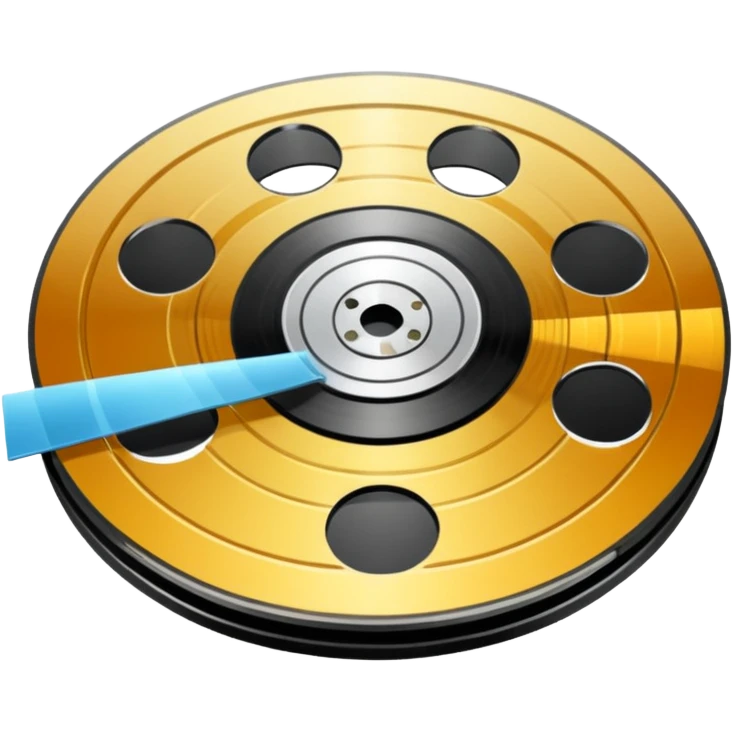 movie strips disk lines emoji