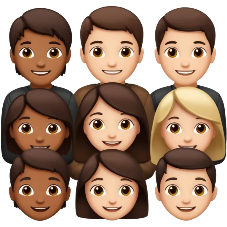 🧒🏿🧒🏿🧒🏿🧒🏿 emoji