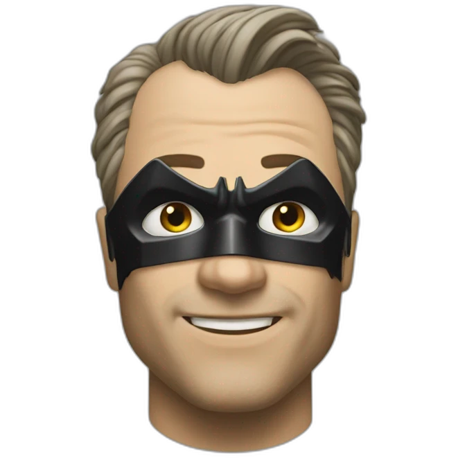 The dark knight batman flying movie emoji