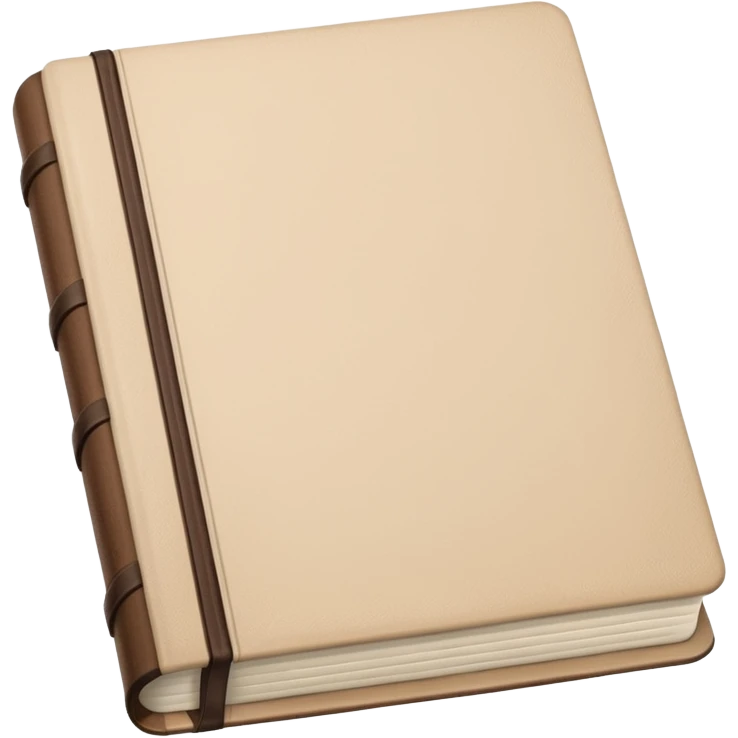beige journal emoji