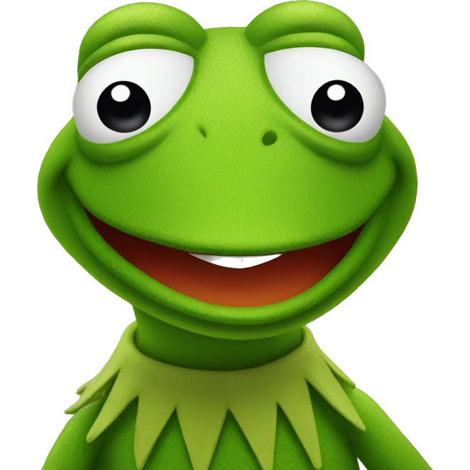 Kermit the frog emoji