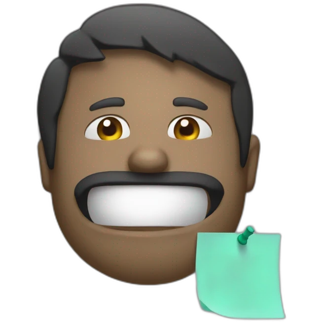 Sticky notes emoji