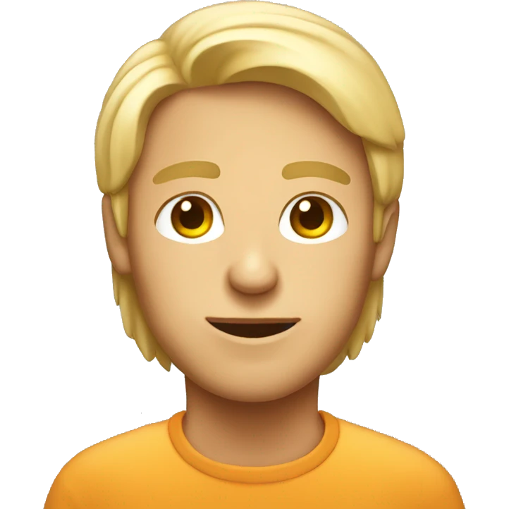 A person face, that works on manofactu emoji