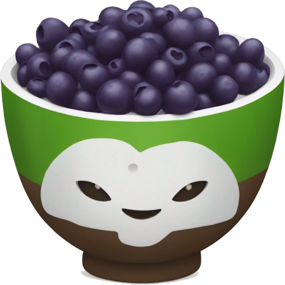 açaí bowl emoji
