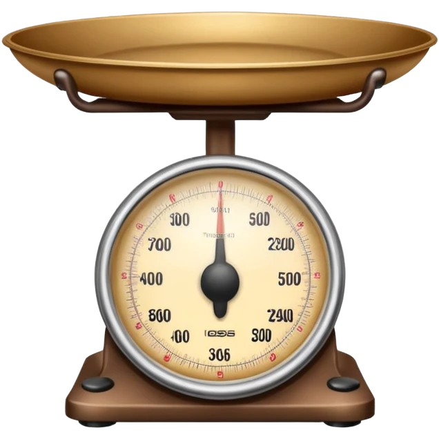 Make a weighing scale in law school emoji symbol in color brown emoji