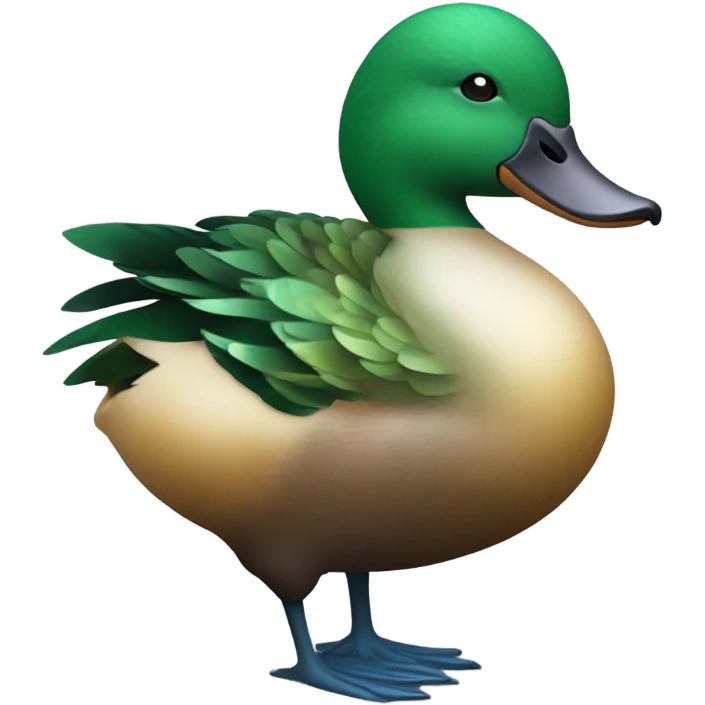 Chinese duck emoji