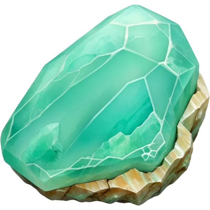 peruvian opal gemstone raw crystal emoji