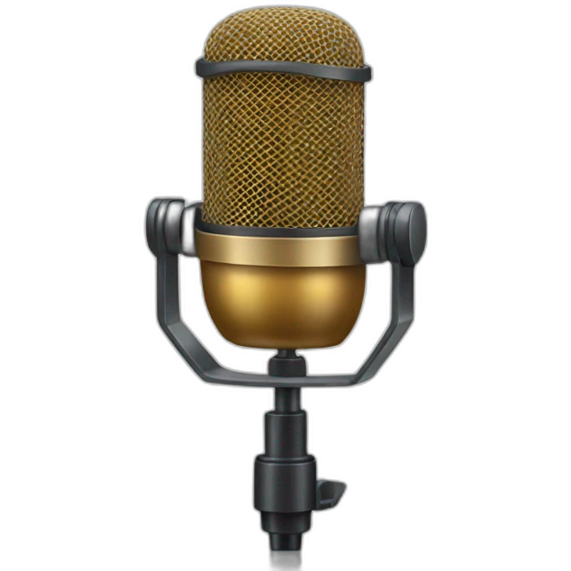 studio mic emoji