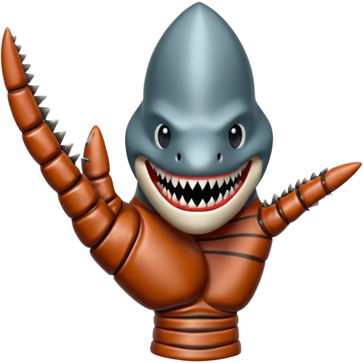 Freddy Krueger shark finger glove emoji