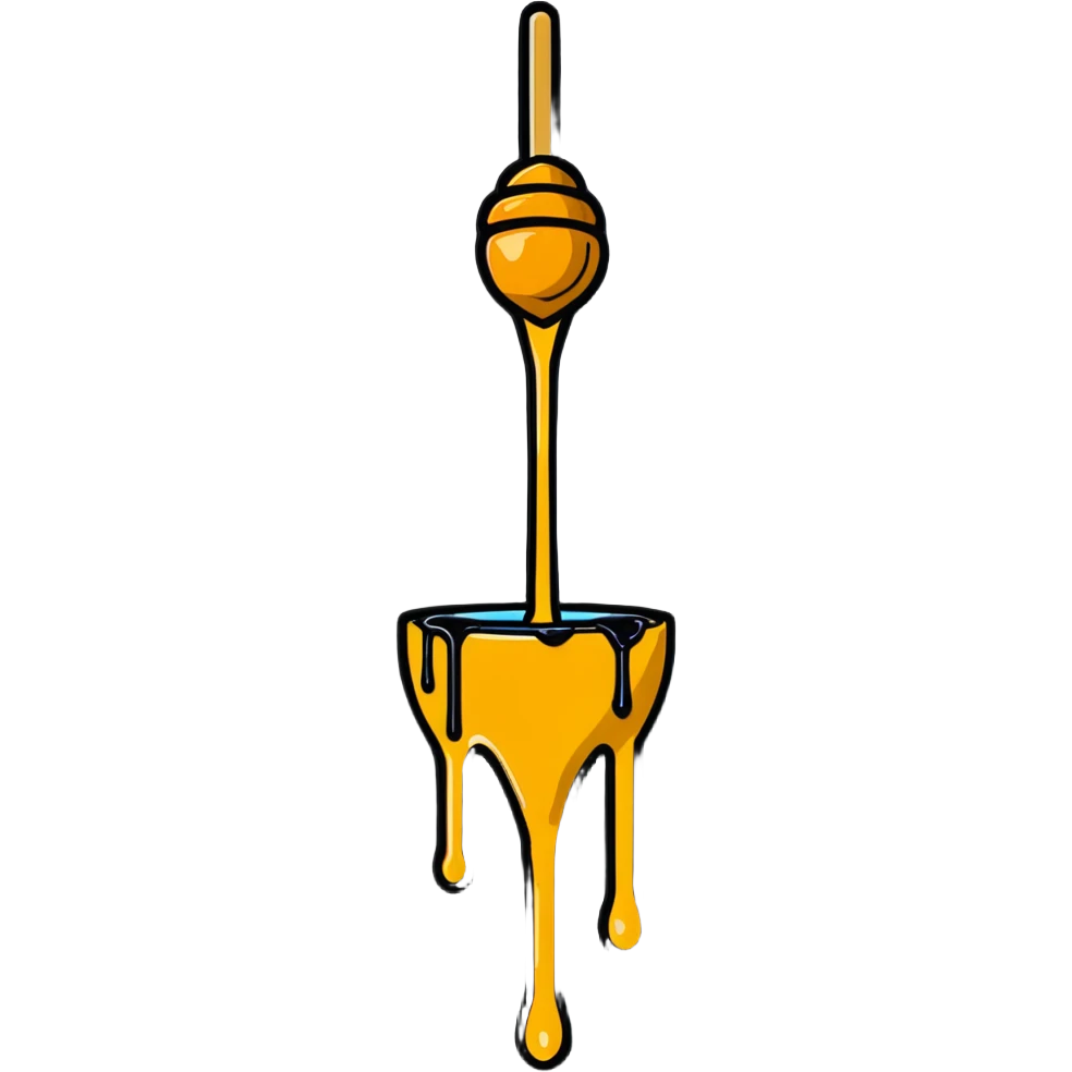 dripping honey emoji