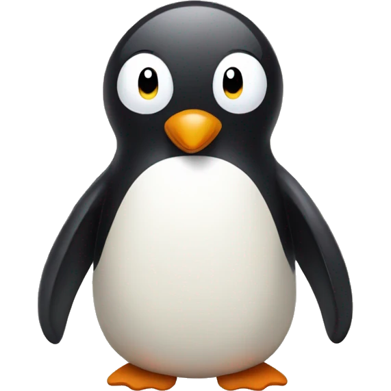 Thankful penguin emoji