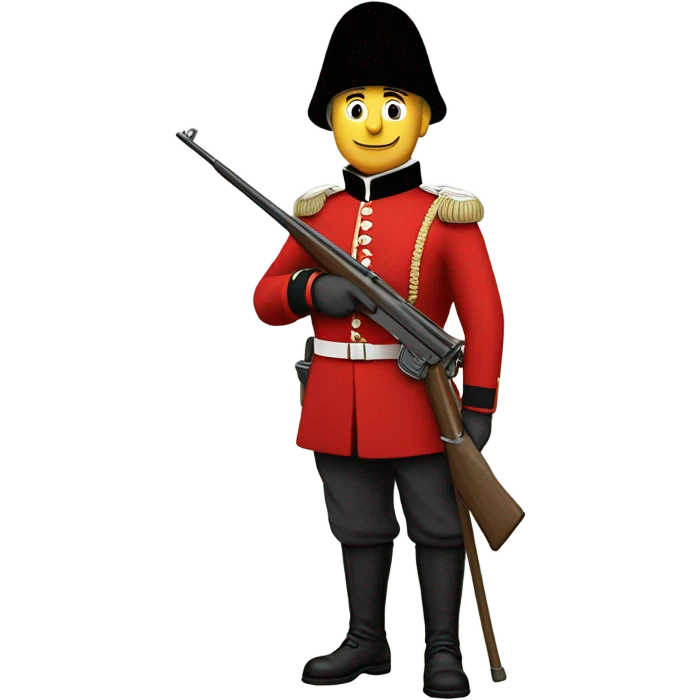 British Soldier  emoji