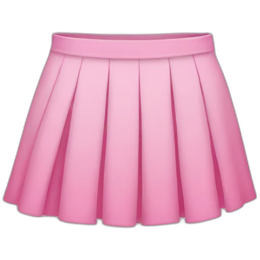 pink skirt emoji