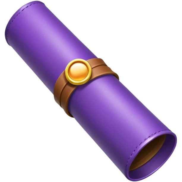 violet university diploma tube emoji