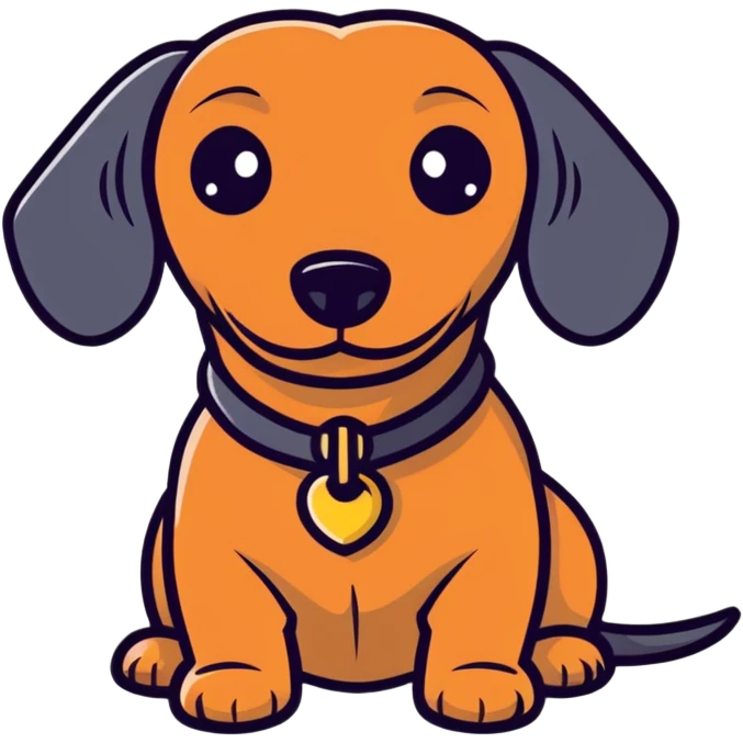 dachshund emoji