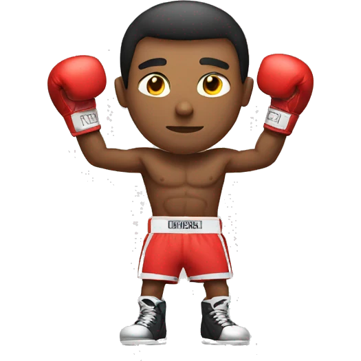 man with boxing gloves  emoji