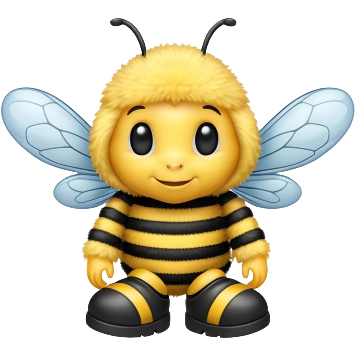 Bee with boots emoji