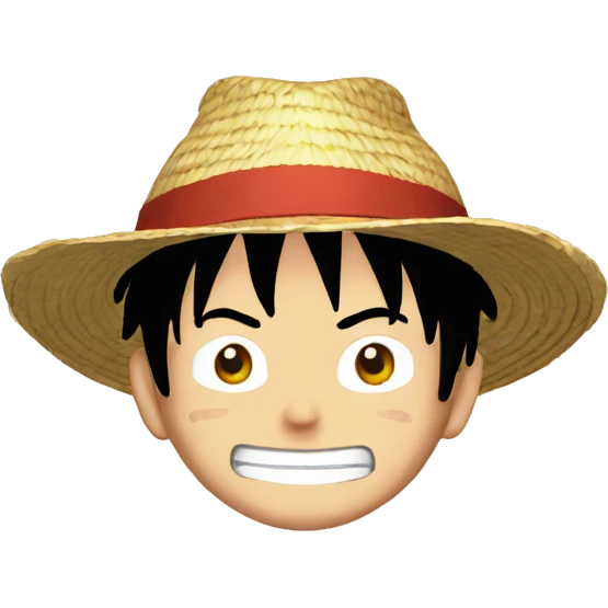 Luffy emoji