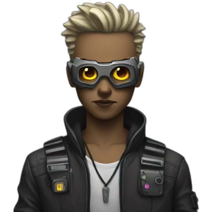 cyberpunk psycho emoji
