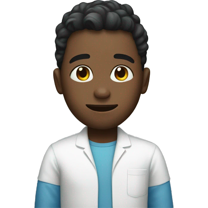 Boy healing from back surgery emoji
