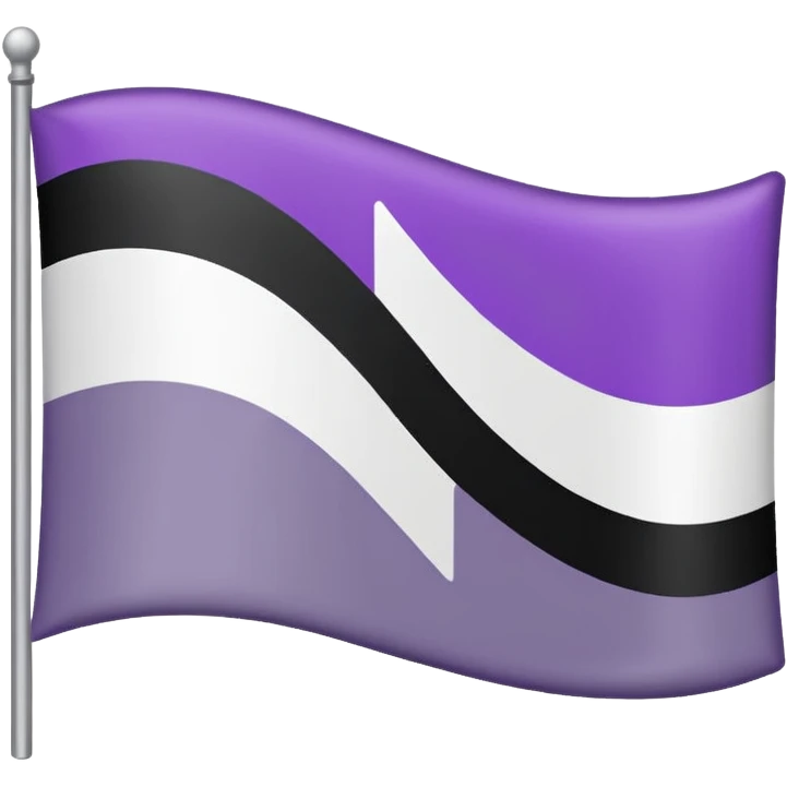 asexual flag emoji