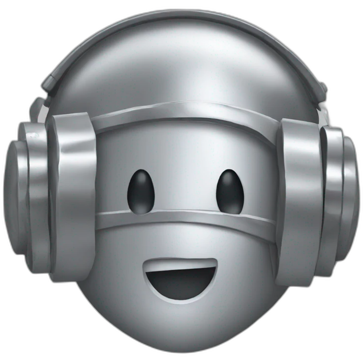 Sticker chrome trap music emoji