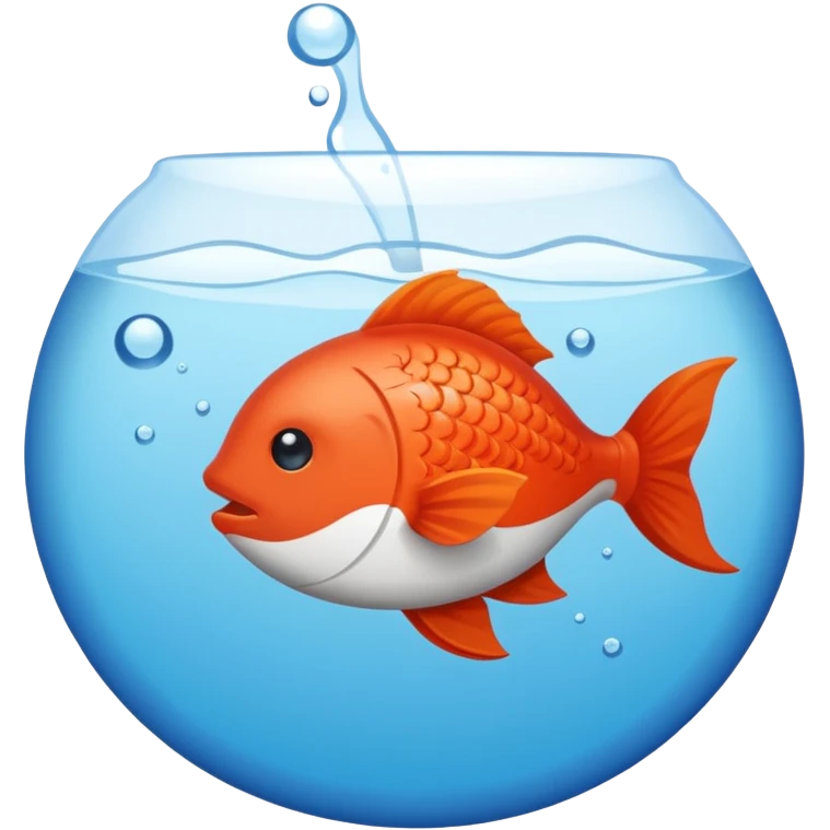 Un savon qui vole avec un poisson dans le bec emoji