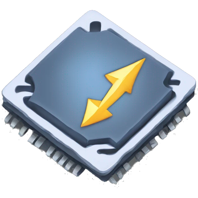 CPU that is lightning fast emoji