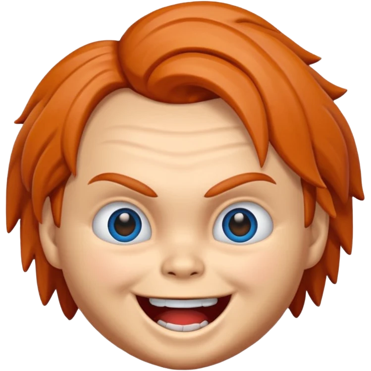 Un emojin de chuky emoji