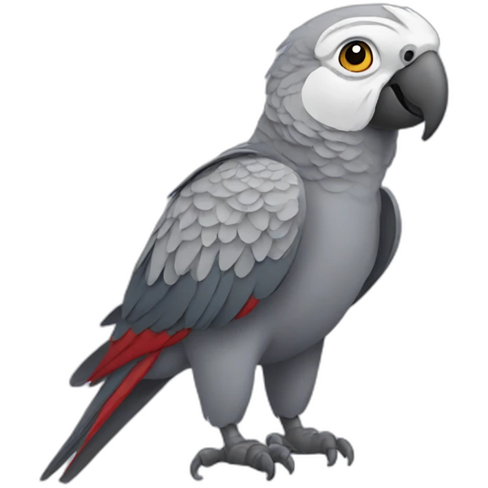Grey Parrot emoji