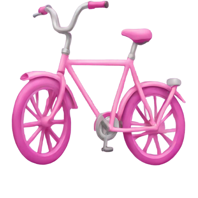 pink bike emoji