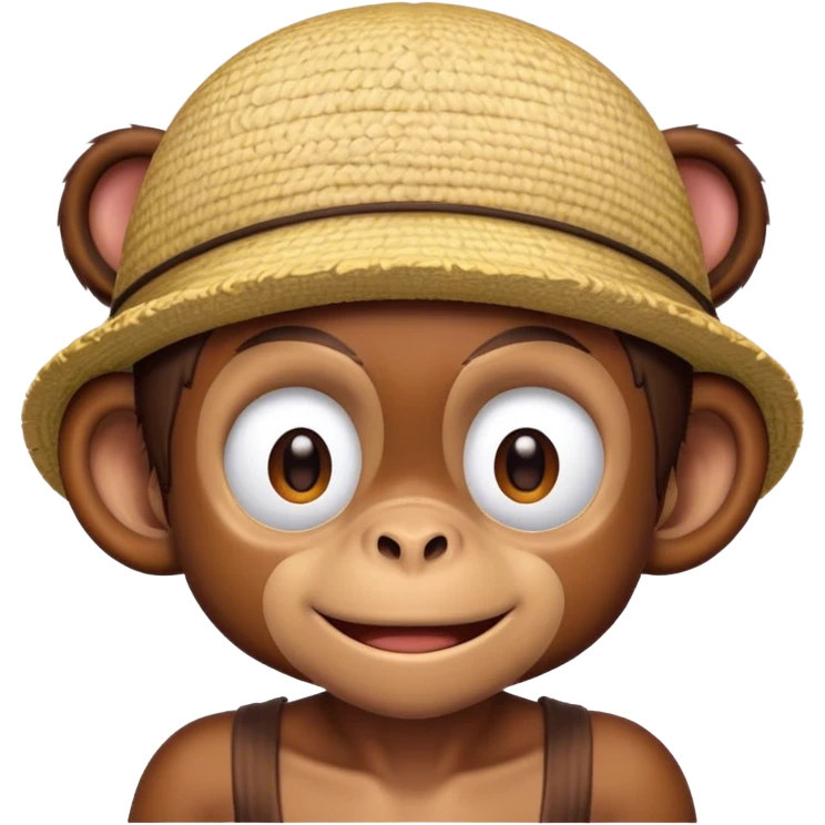 Luffy D. monkey emoji