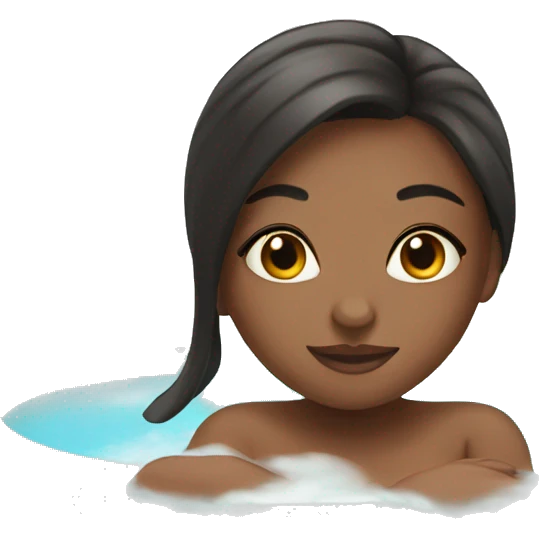 girl in spa emoji