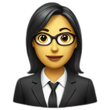 Lawyer woman emoji