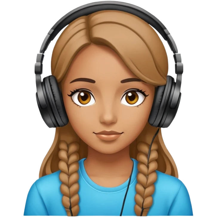 deejay girl emoji
