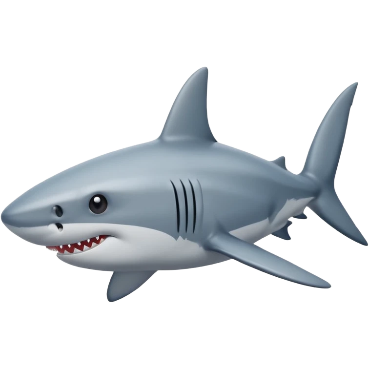 Shark with star eyes  emoji