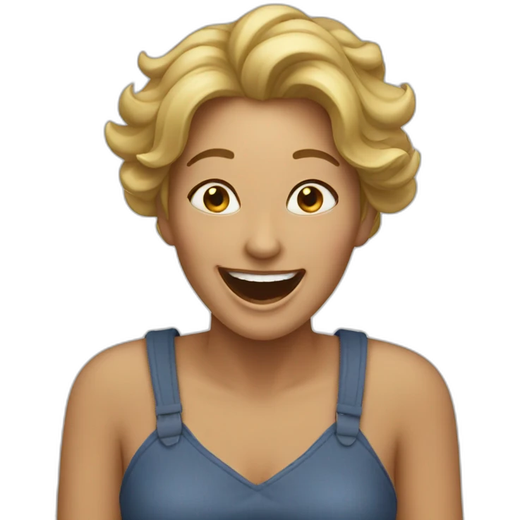 Laughing women emoji