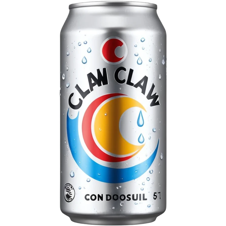 Like white claw can emoji