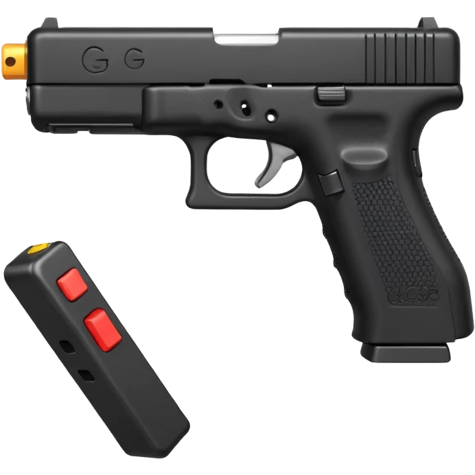Glock with a switch emoji
