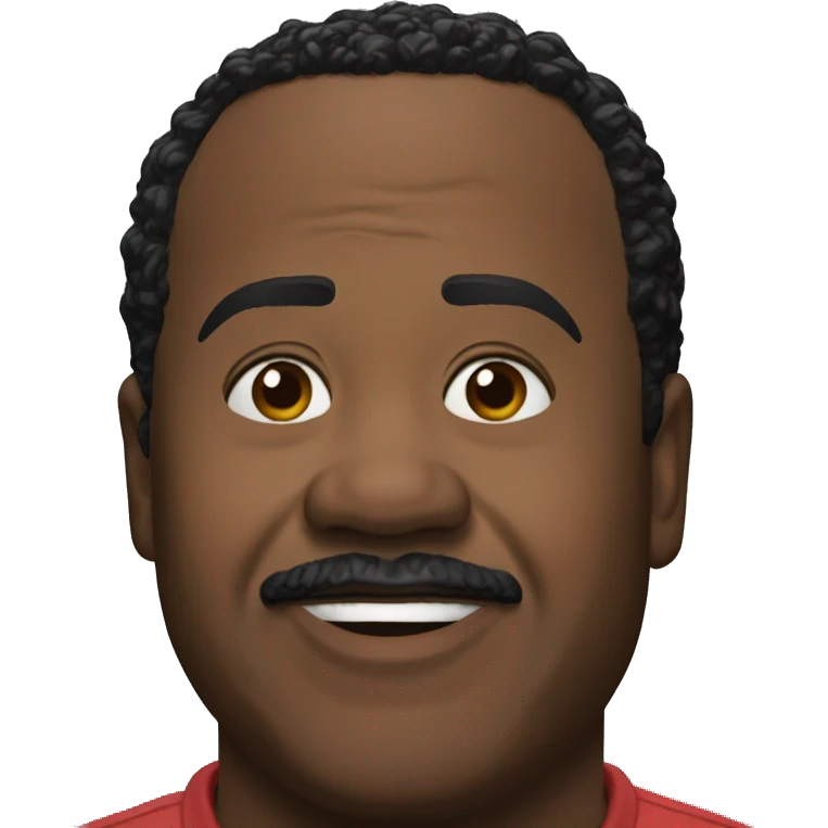 Stanley Hudson candid photo emoji
