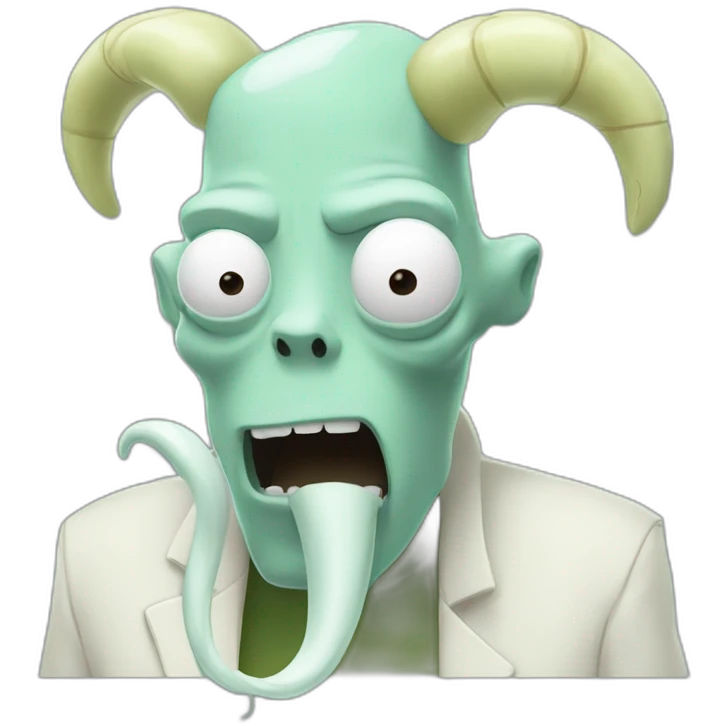elon tusks from rick and morty emoji