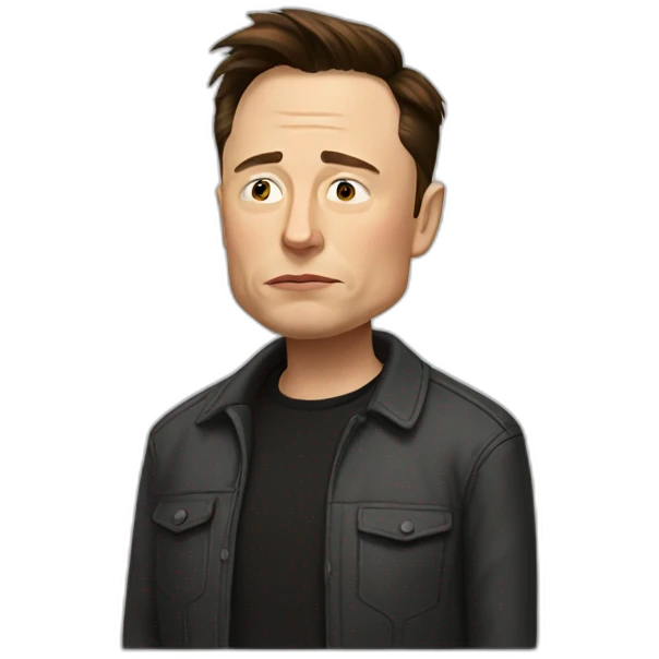 sad elon musk emoji