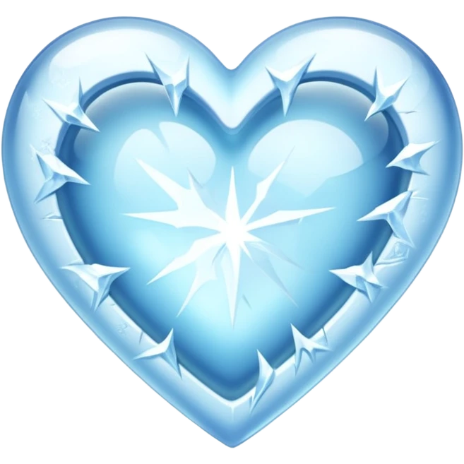 cold winter heart emoji