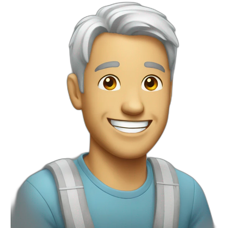 happy man emoji
