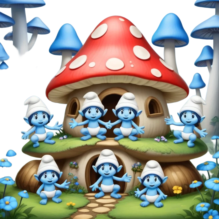 Smurfs emoji