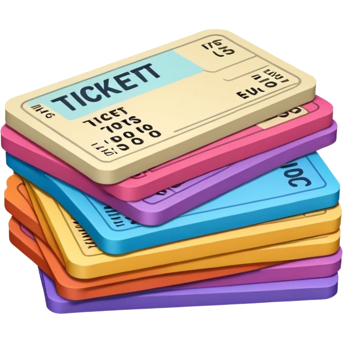 tickets emoji