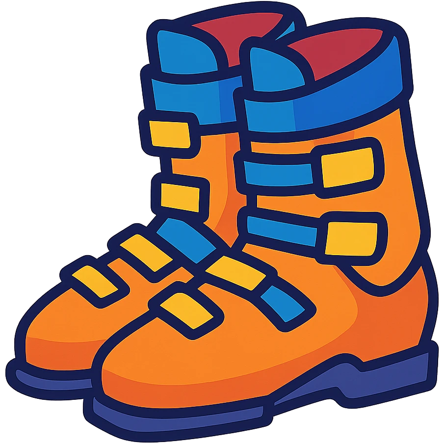 ski boots emoji