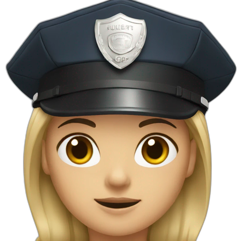 Female cop emoji